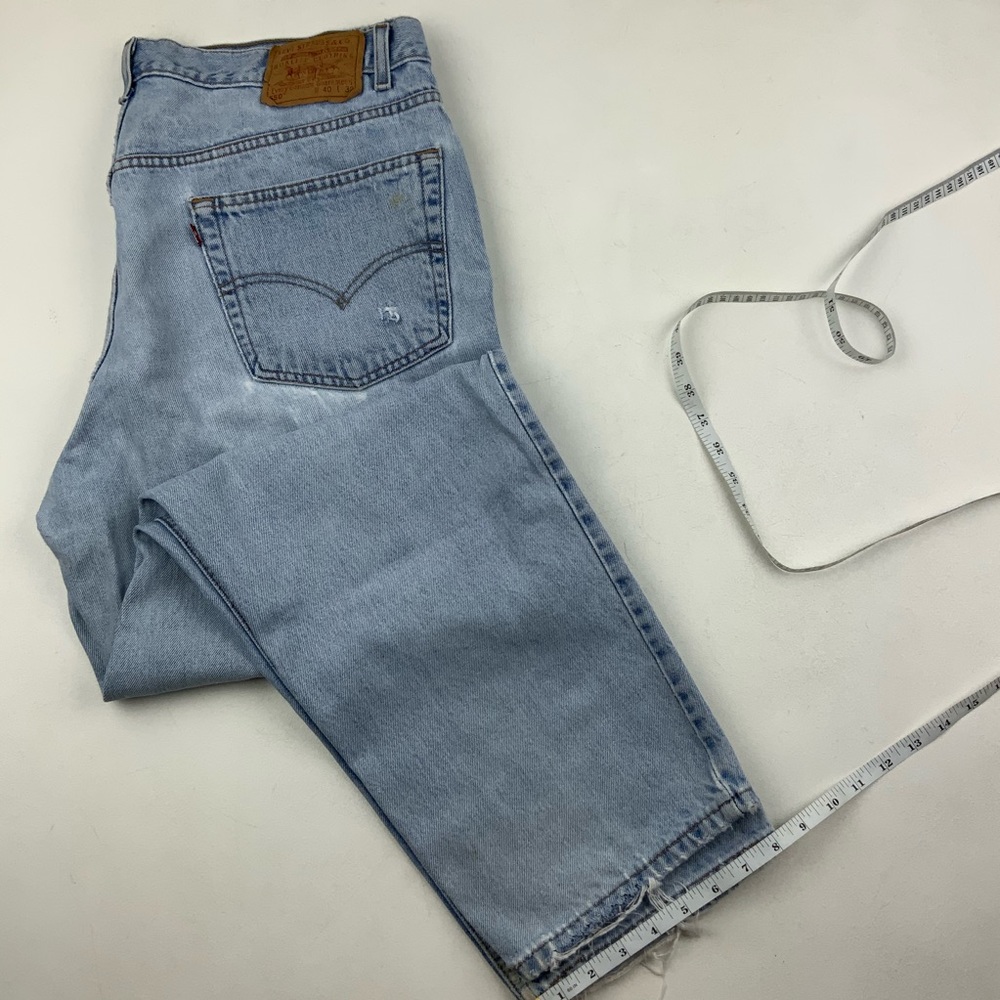 Vintage Levi’s 550 High Waist wedgie fit Jeans - Picture 3 of 9